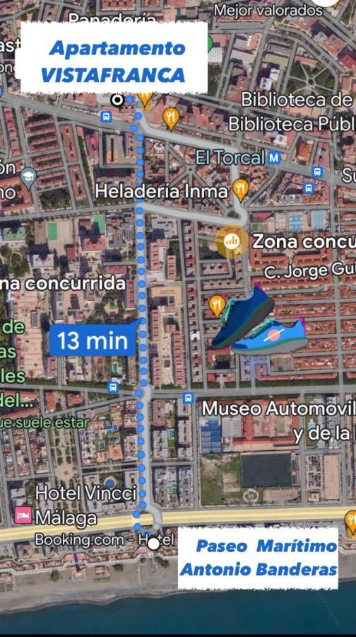 Apartamento Vistafranca Málaga Eksteriør bilde
